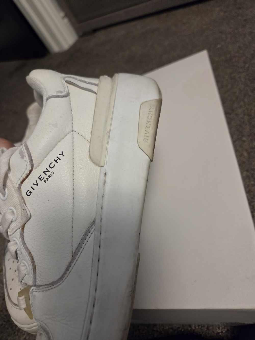 Authentic Givenchy womens wing sneakers white size 36 - Picture 4 of 6